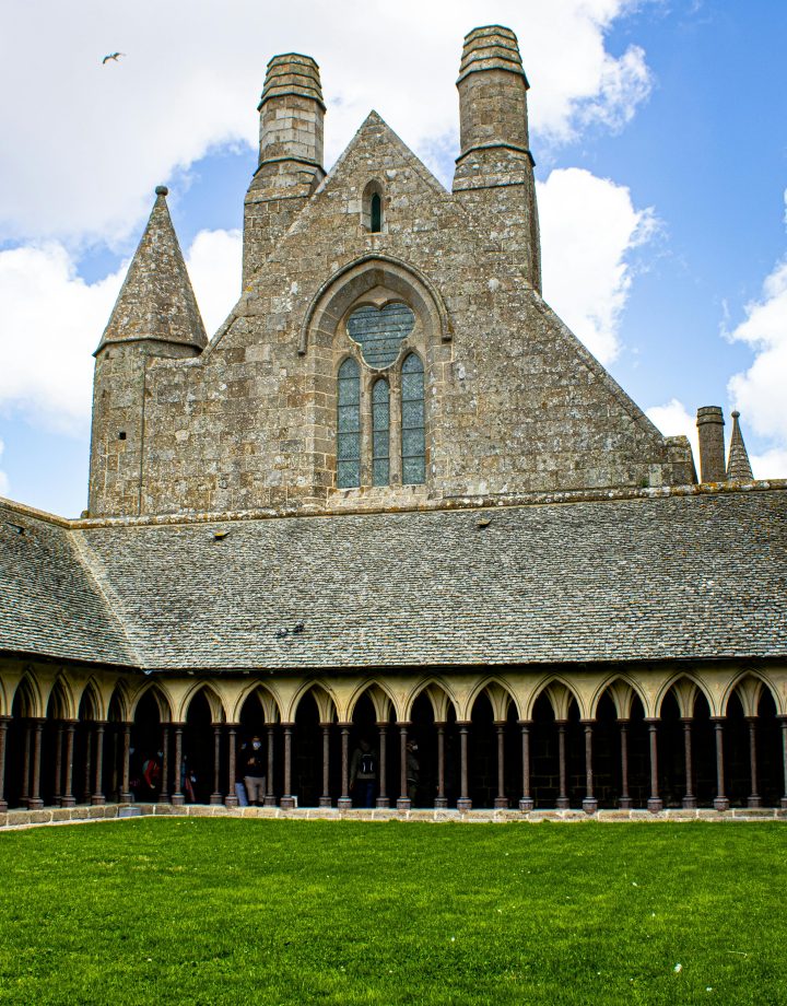 Abbaye Mont Saint Michel Cloitre